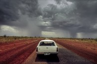 on the road